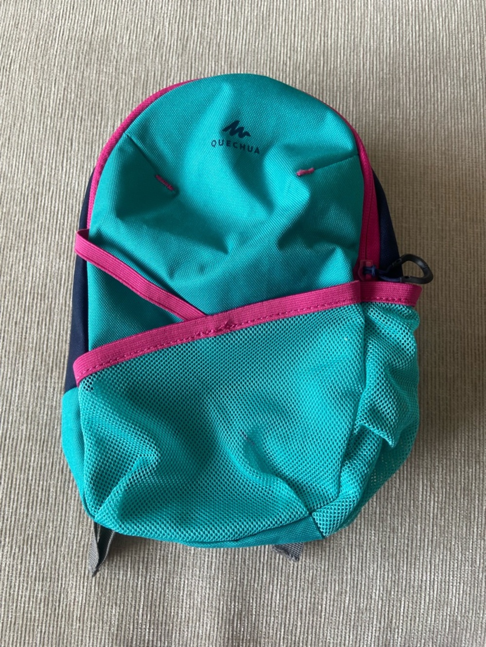 Quechua Kids Teal and Pink Daypack
